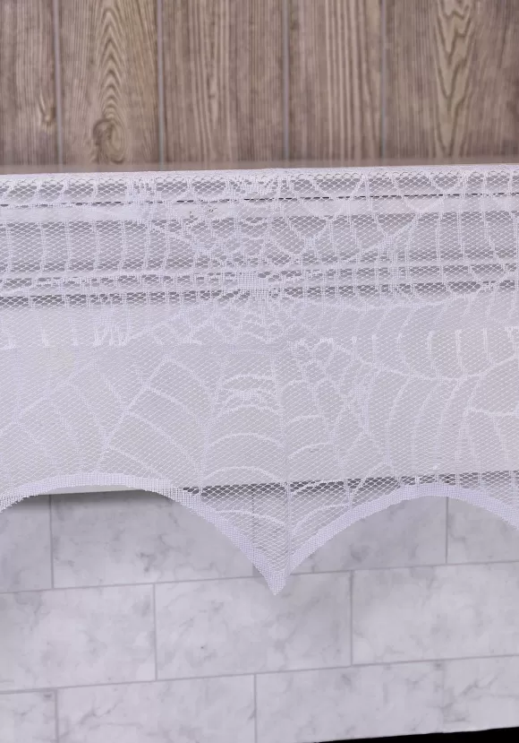 Best Sale FUN Costumes White Spider Web Mantel Scarf Decoration