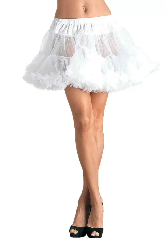 Fashion Leg Avenue White Tulle Petticoat