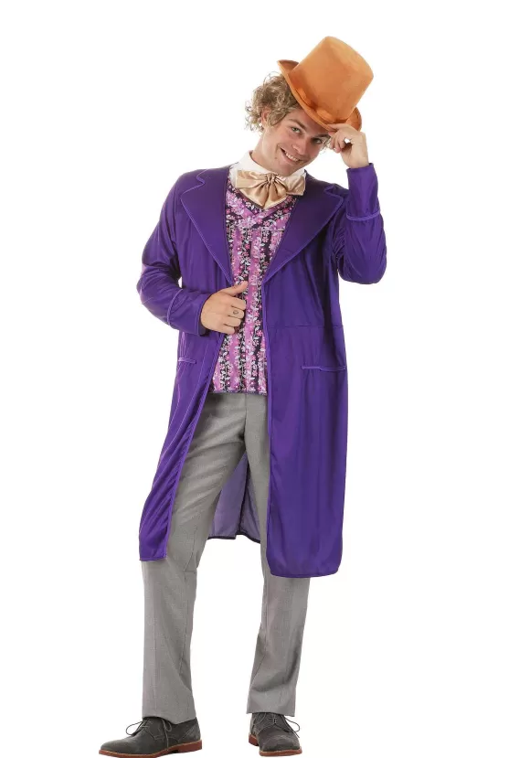 Online Jerry Leigh Willy Wonka Costume For Men