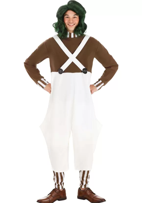 Store Jerry Leigh Willy Wonka Oompa Loompa Costume For Adults