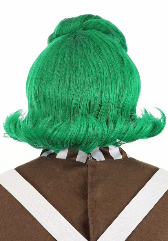 Cheap Jerry Leigh Willy Wonka Oompa Loompa Wig For Adults