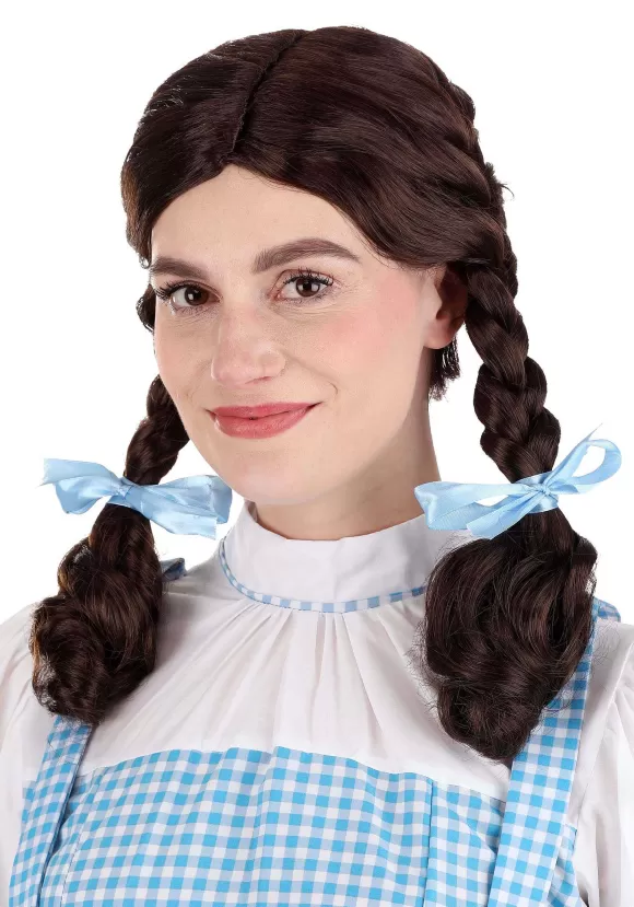 New Jerry Leigh Wizard Of Oz Adult Dorothy Wig