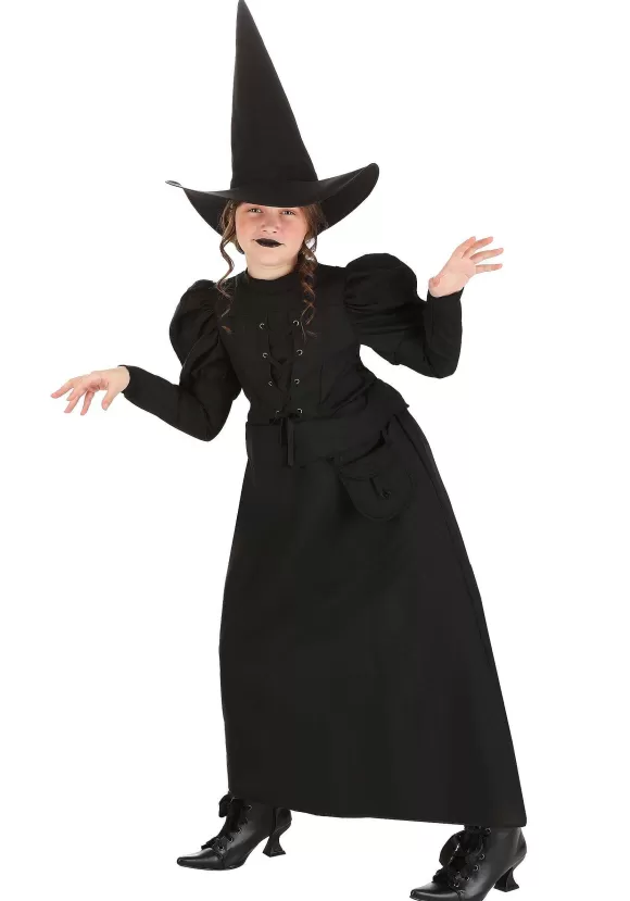 Best Jerry Leigh Wizard Of Oz Girl'S Wicked Witch Costume Dress