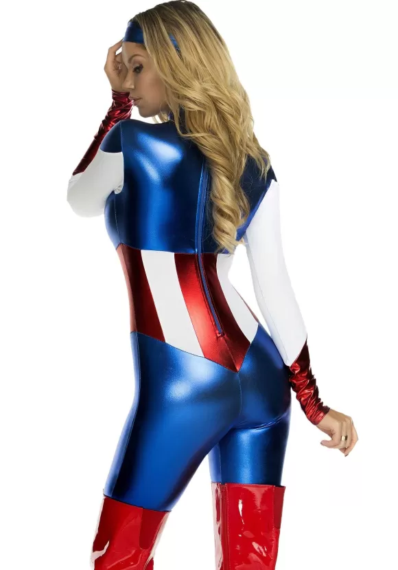 Best Forplay Women'S American Beauty Superhero Costume