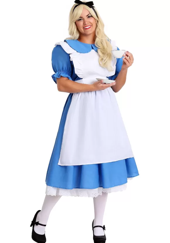 Best FUN Costumes Women'S Deluxe Plus Size Alice Costume Dress