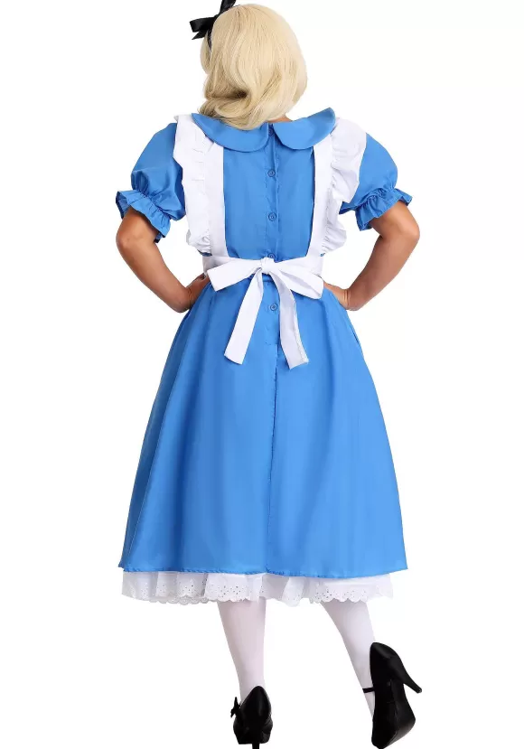 Best FUN Costumes Women'S Deluxe Plus Size Alice Costume Dress