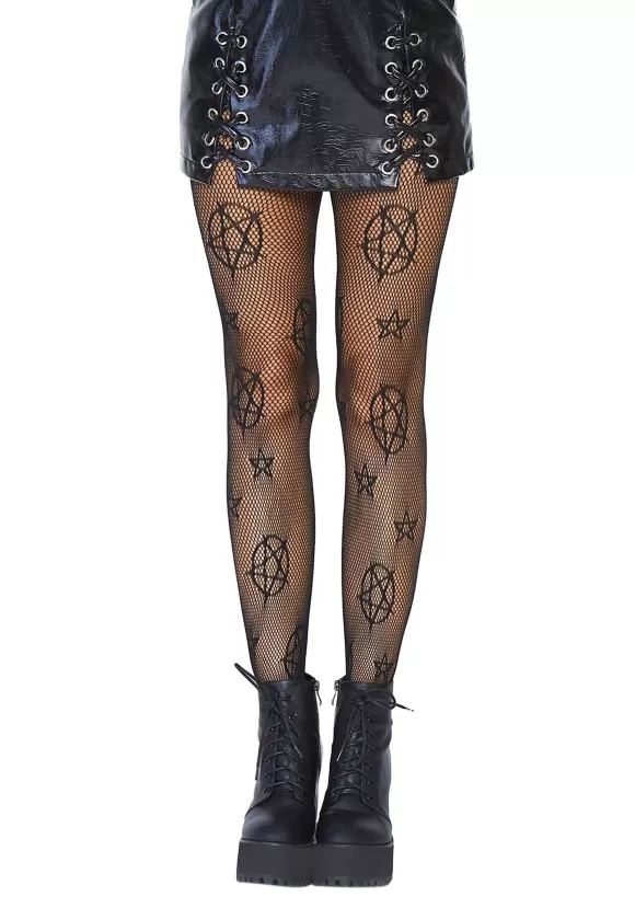 Fashion Leg Avenue Women'S Occult Net Tights