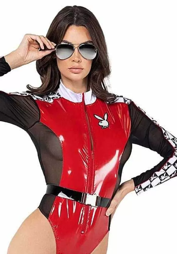 Online Roma Women'S Playboy Race Car Driver Costume