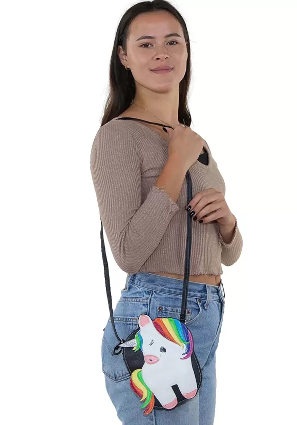 Store Comeco Women'S Rainbow Unicorn Costume Purse