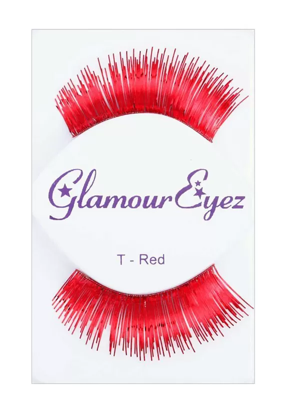 Clearance Westbay, Inc Women'S Red Glamour Costume Eyelashes