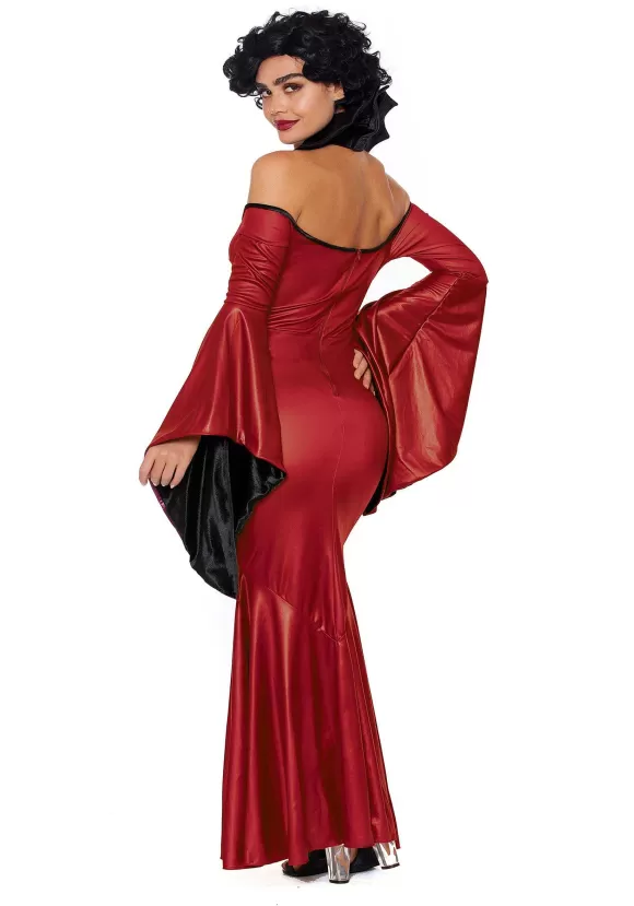 Best Dreamgirl Women'S Vampire Red Vixen Costume Dress