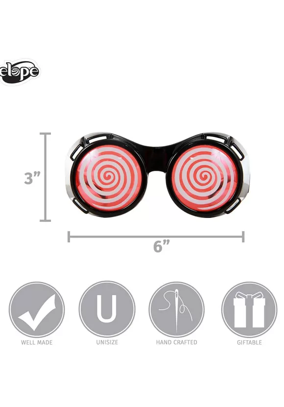 Clearance FUN Costumes X-Ray Goggles Black & Red