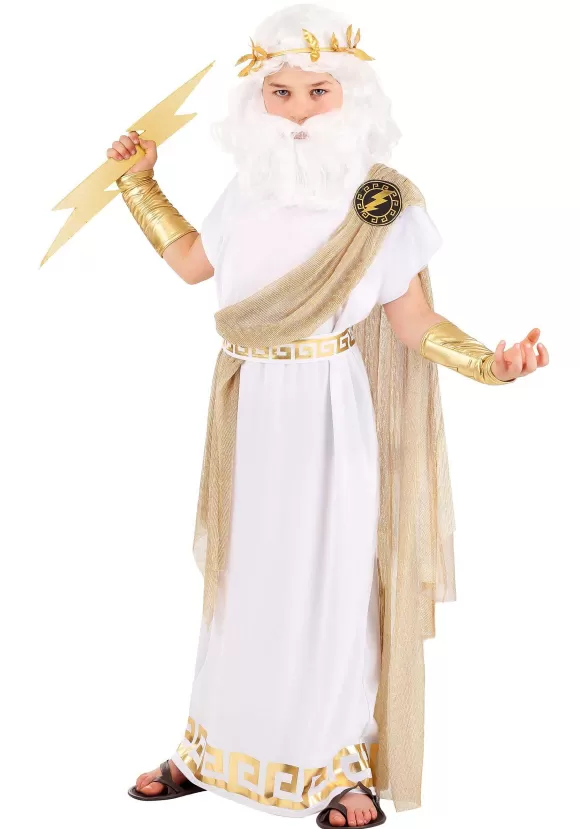 Online FUN Costumes Zeus Costume For Kids